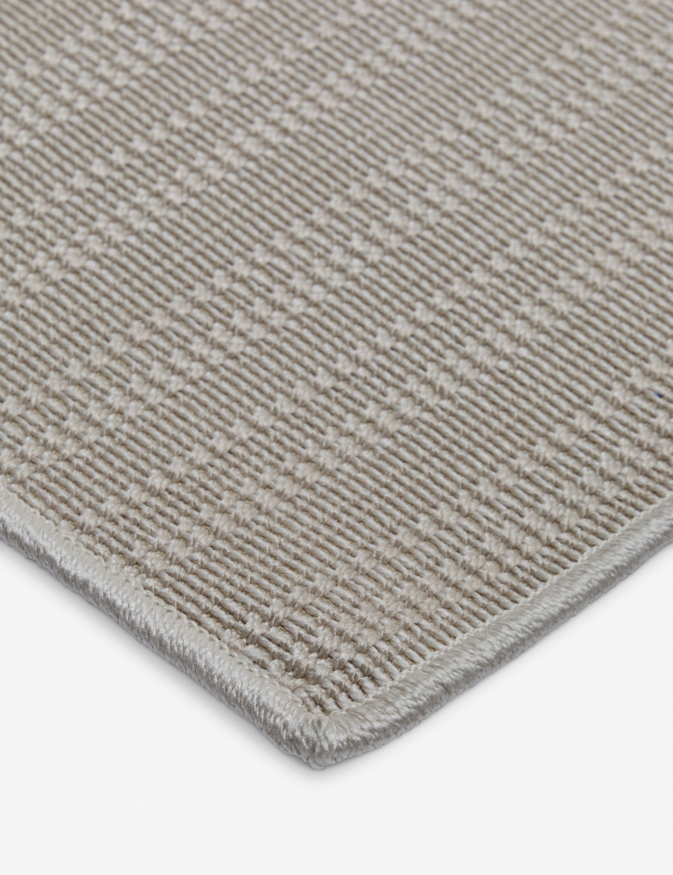 Custom Nica Indoor / Outdoor Rug, Oyster Swatch 5.5in x 6in