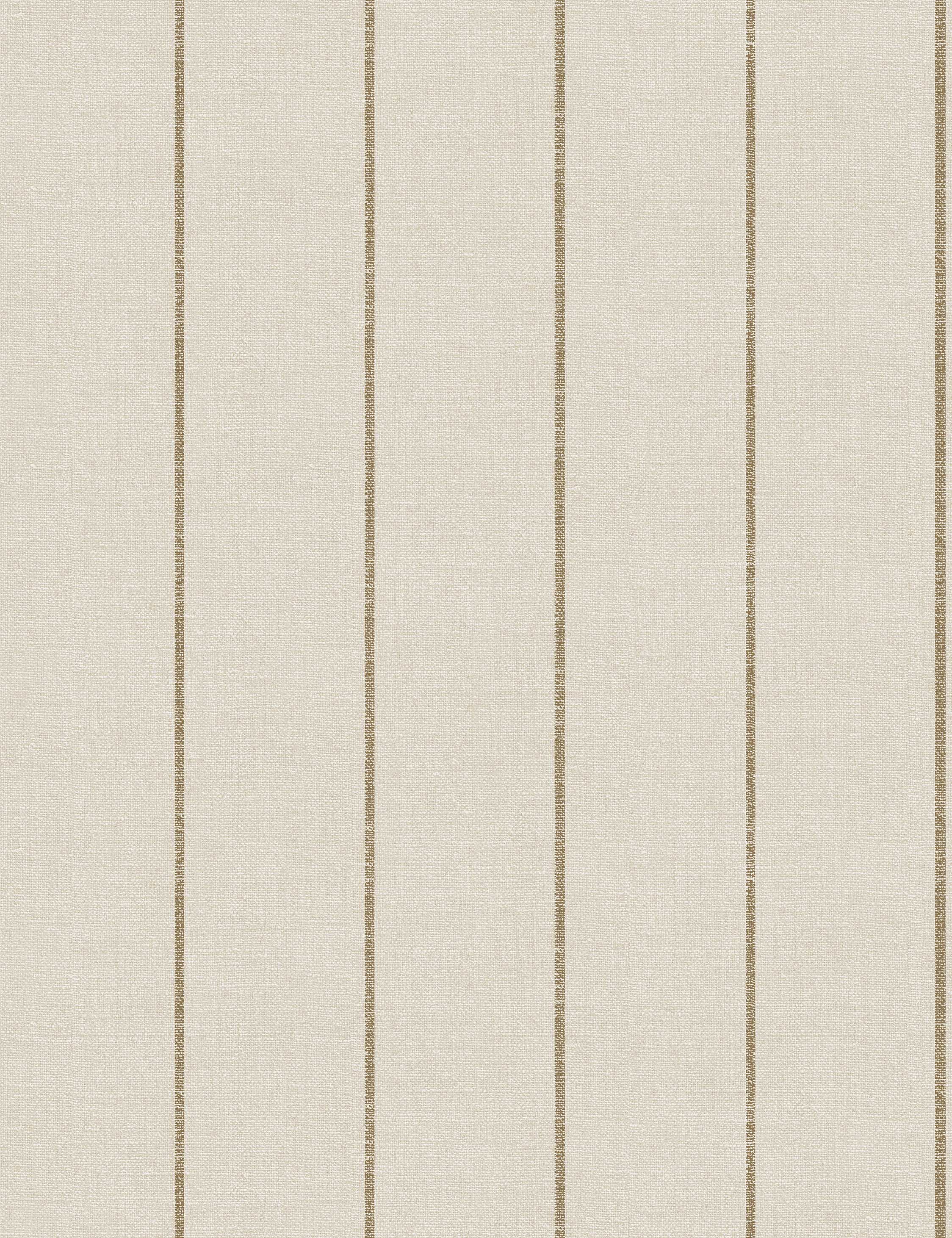 Bursa Stripe Textured Peel and Stick Wallpaper Swatch By Pure Salt, Cocoa