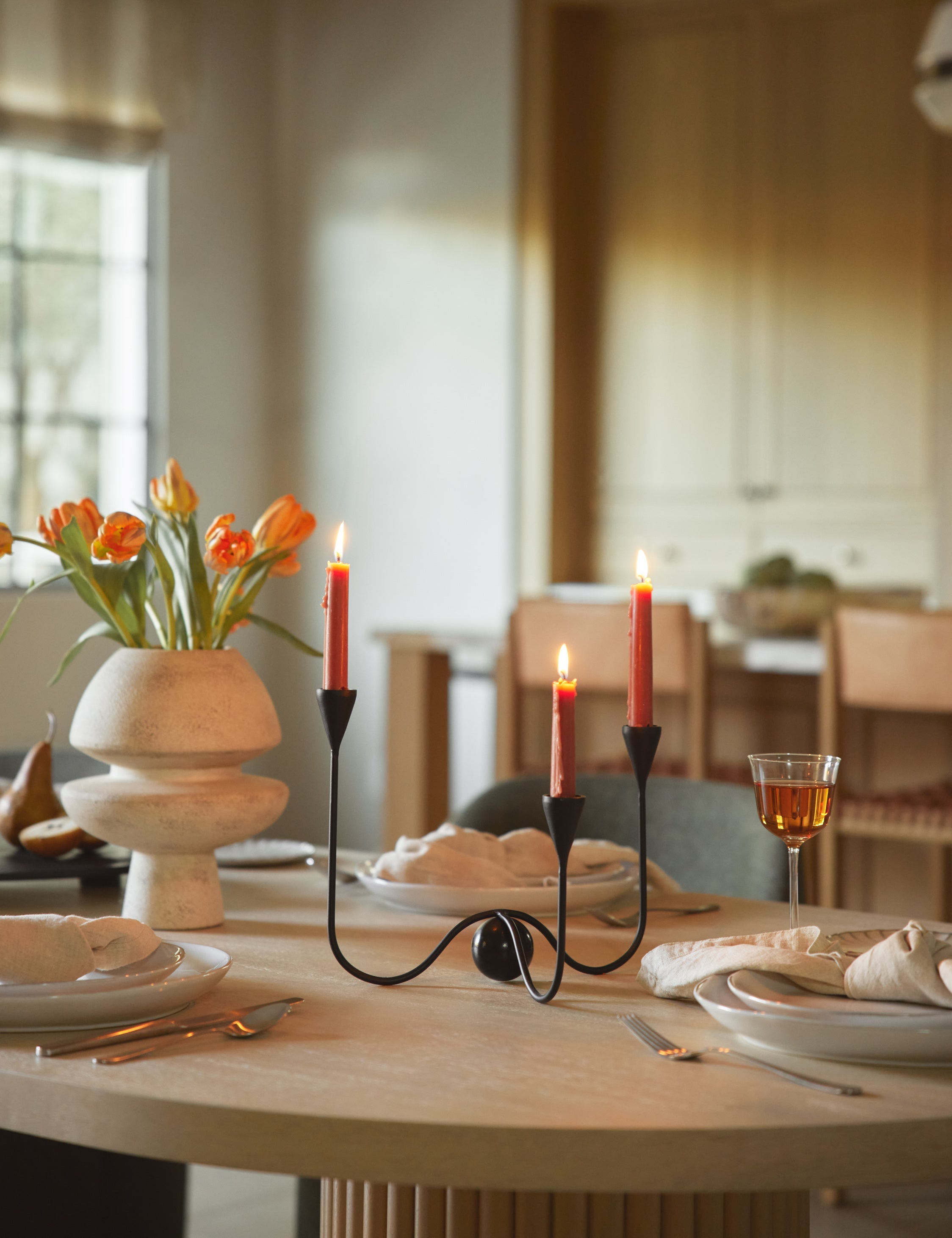 Orb Candelabra by Sarah Sherman Samuel