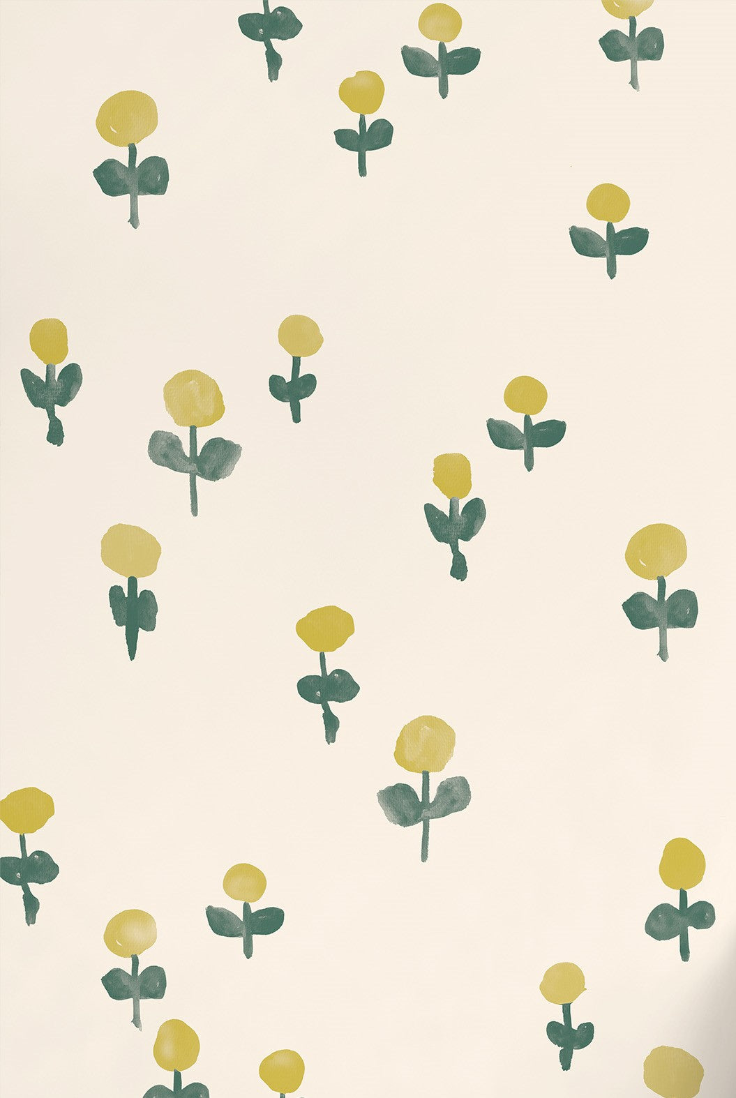 Voi Grasscloth Wallpaper Swatch by Sarah Sherman Samuel, Yellow