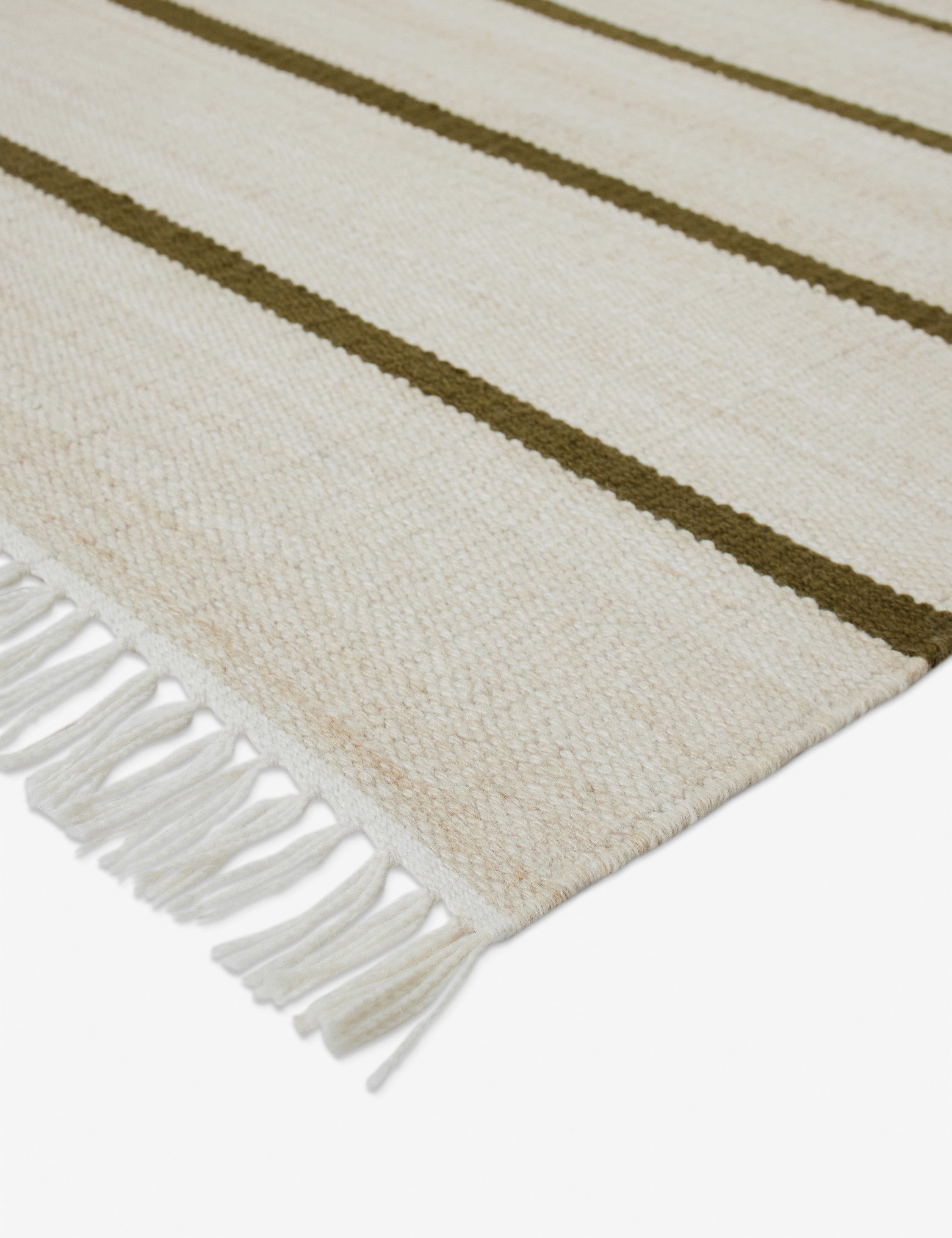 Stripe Indoor / Outdoor Rug Swatch by Sarah Sherman Samuel, 12in x 12in