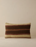 Vintage Lumbar Pillow No. 262, 12in x 20in