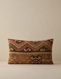 Vintage Lumbar Pillow No. 267, 12in x 20in