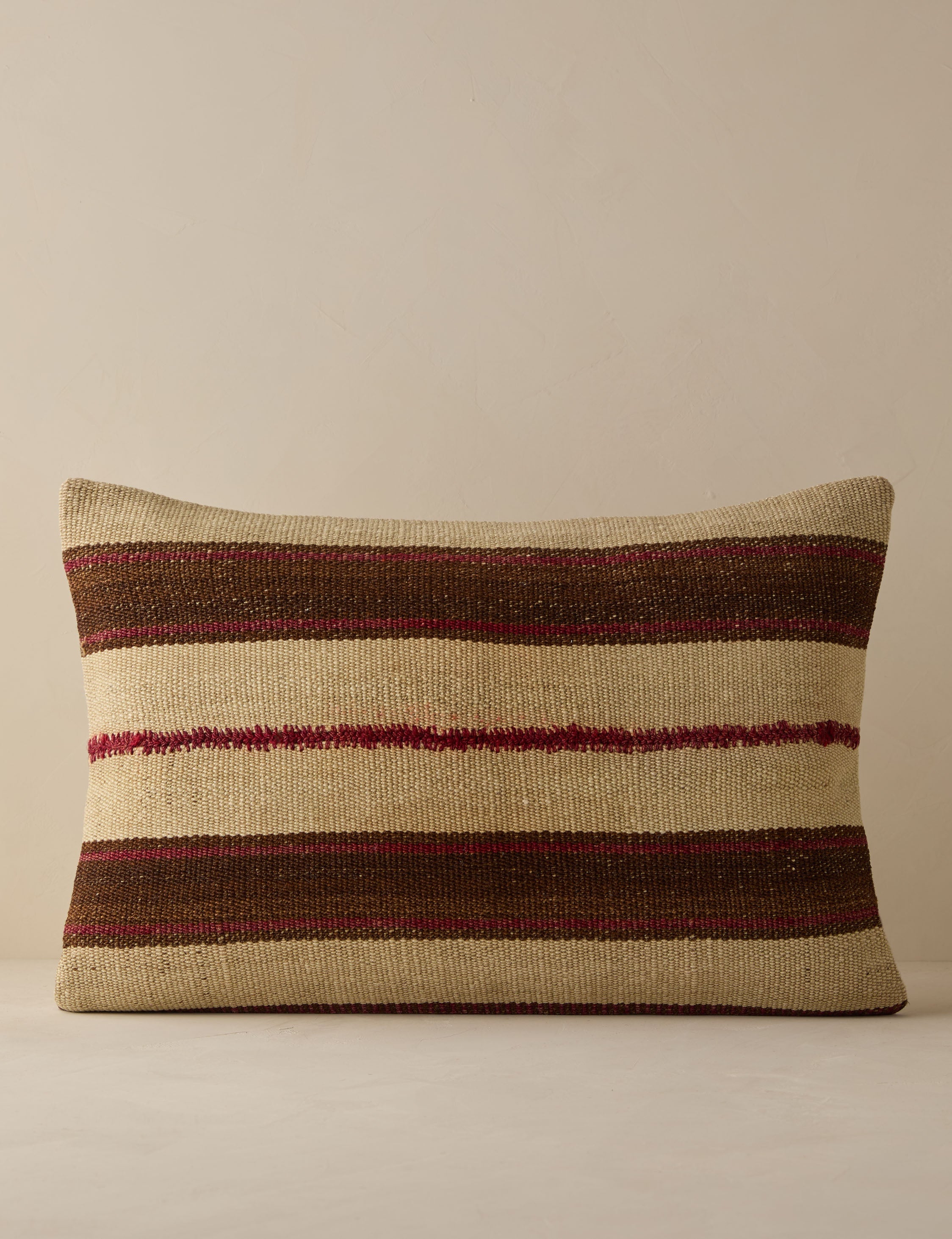 Vintage Lumbar Pillow No. 289, 16in x 24in