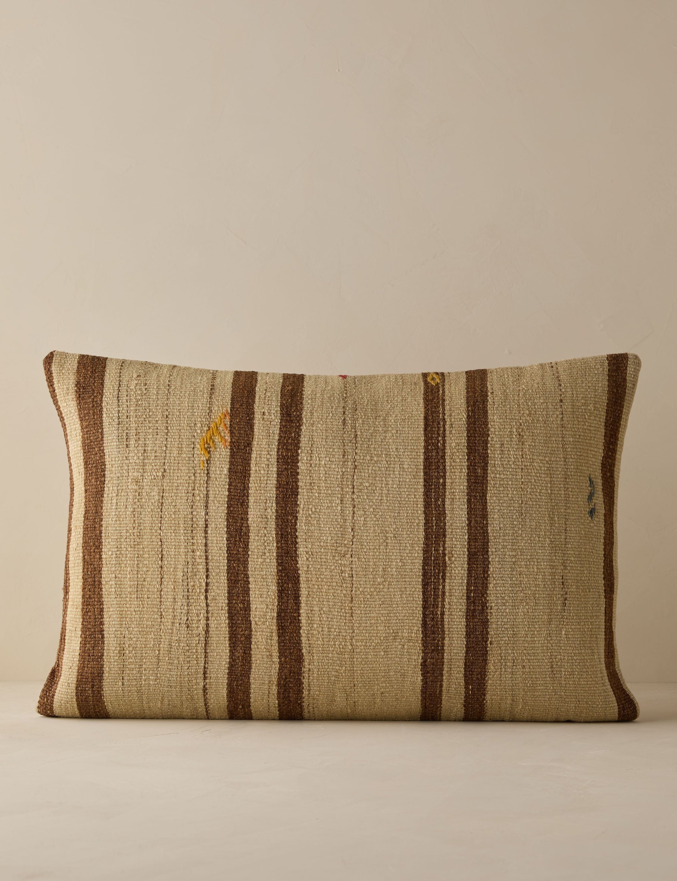 Vintage Lumbar Pillow No. 294, 16in x 24in