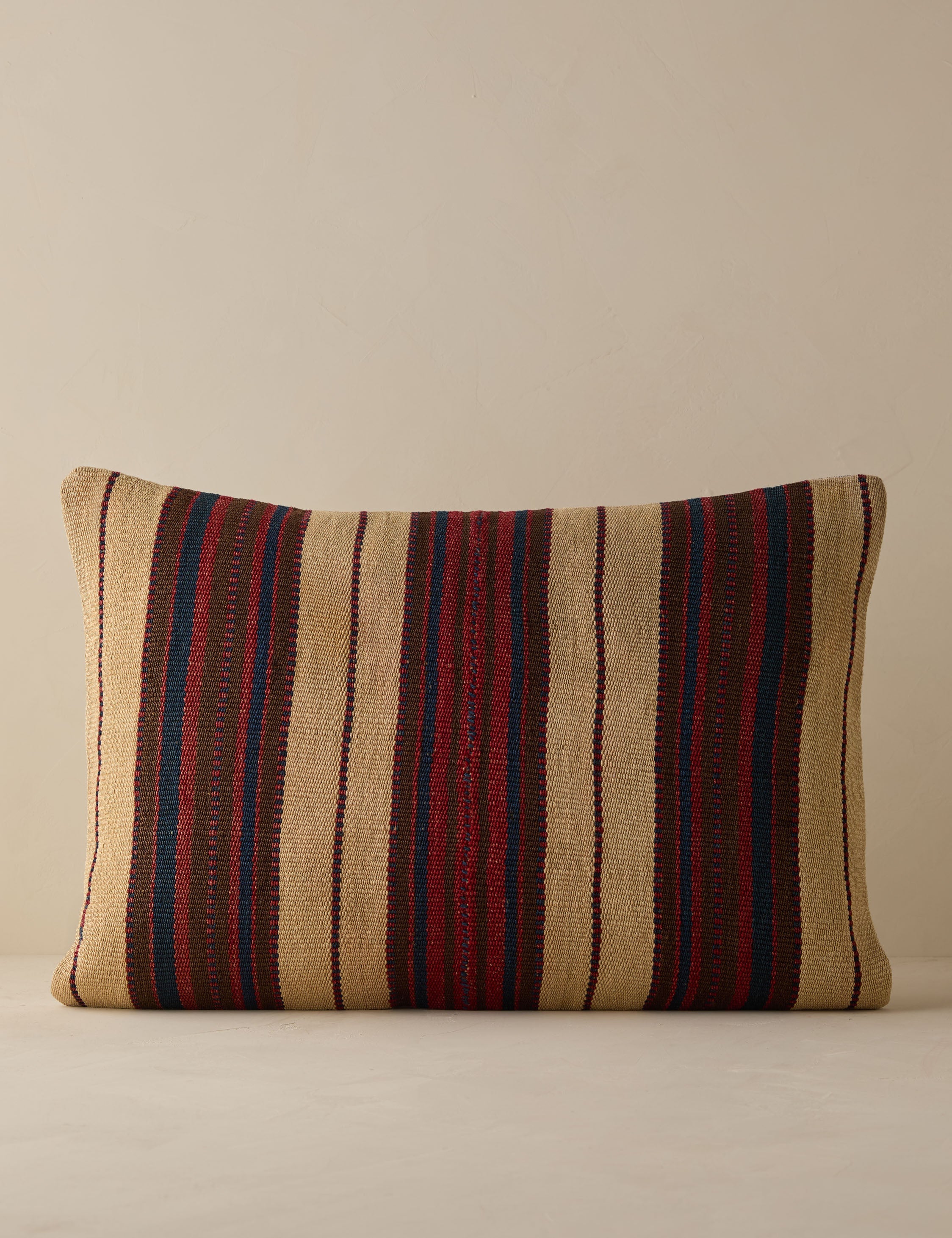 Vintage Lumbar Pillow No. 298, 16in x 24in