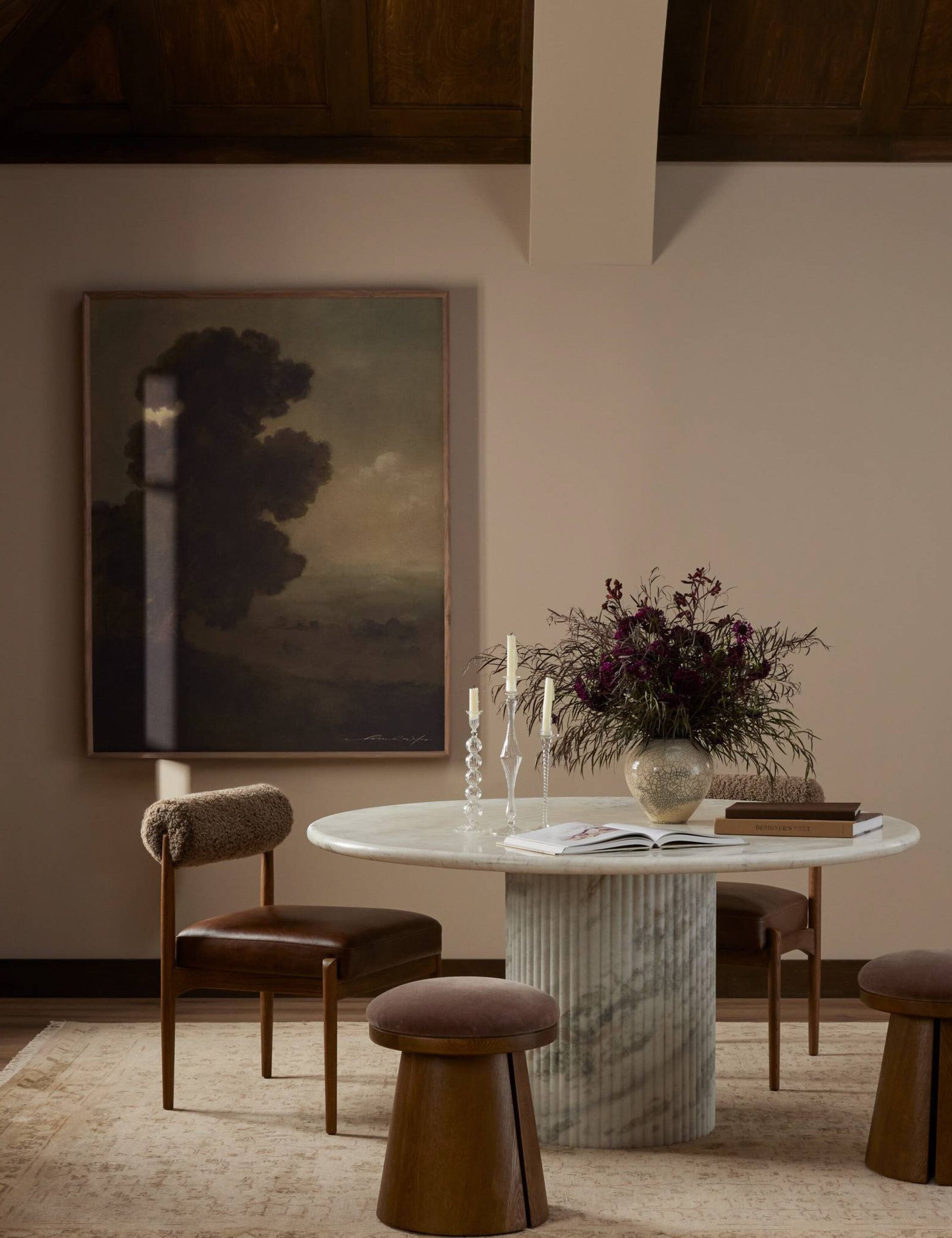 Mercer Round Dining Table
