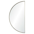 Lunar Framed Semicircle Wall Mirror
