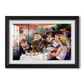 Luncheon Of The 1880 1881 Pierre Auguste Renoir Custom Framed Print