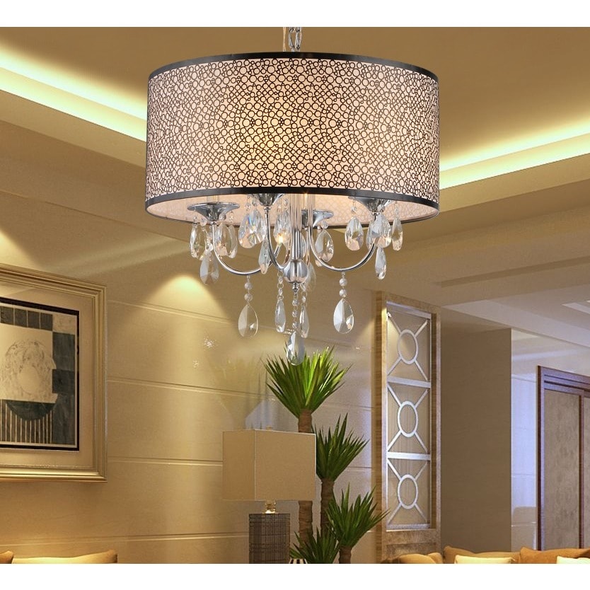 Lush Crystal Chandelier