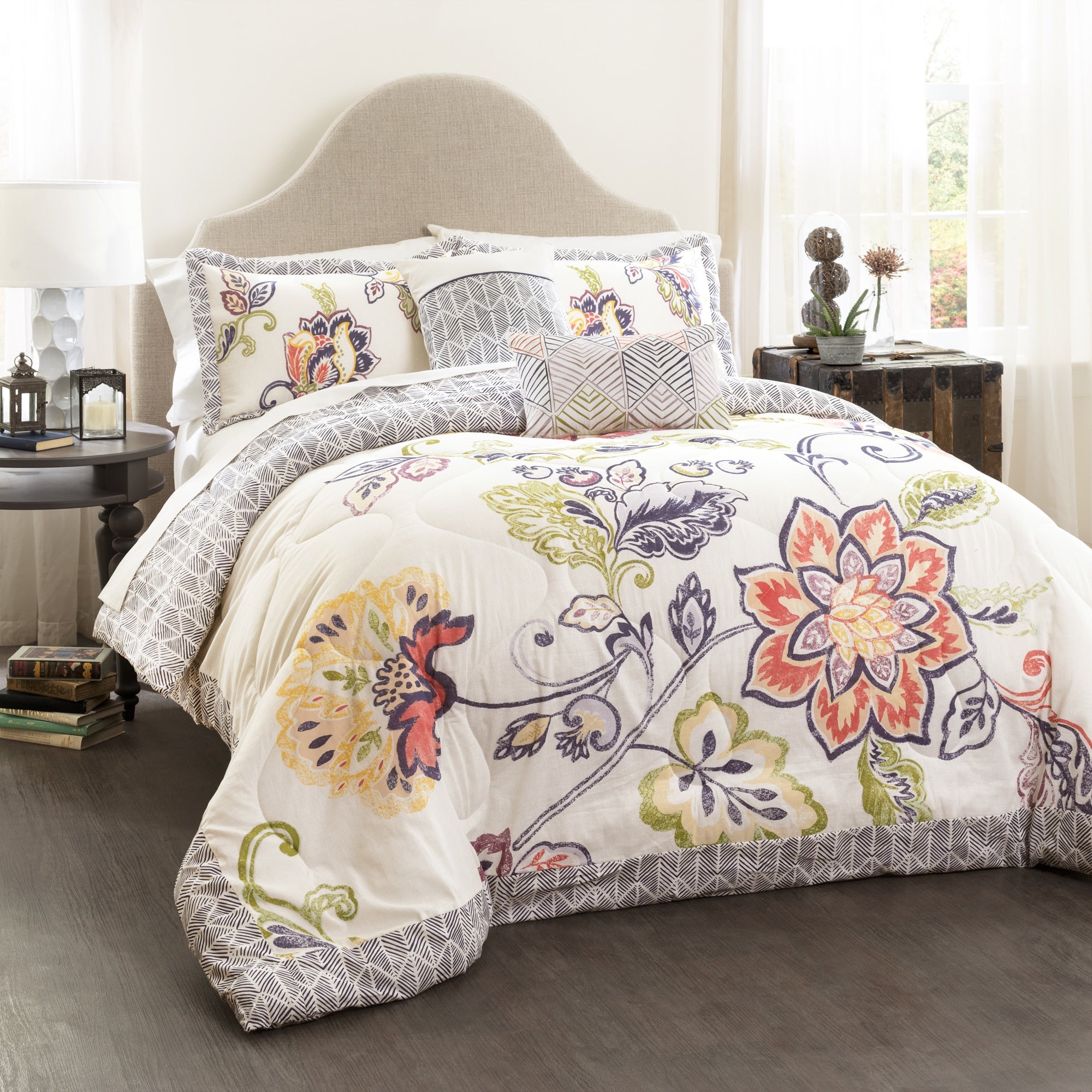 The Curated Nomad Conchita 5 Piece Quilted Comforter Set