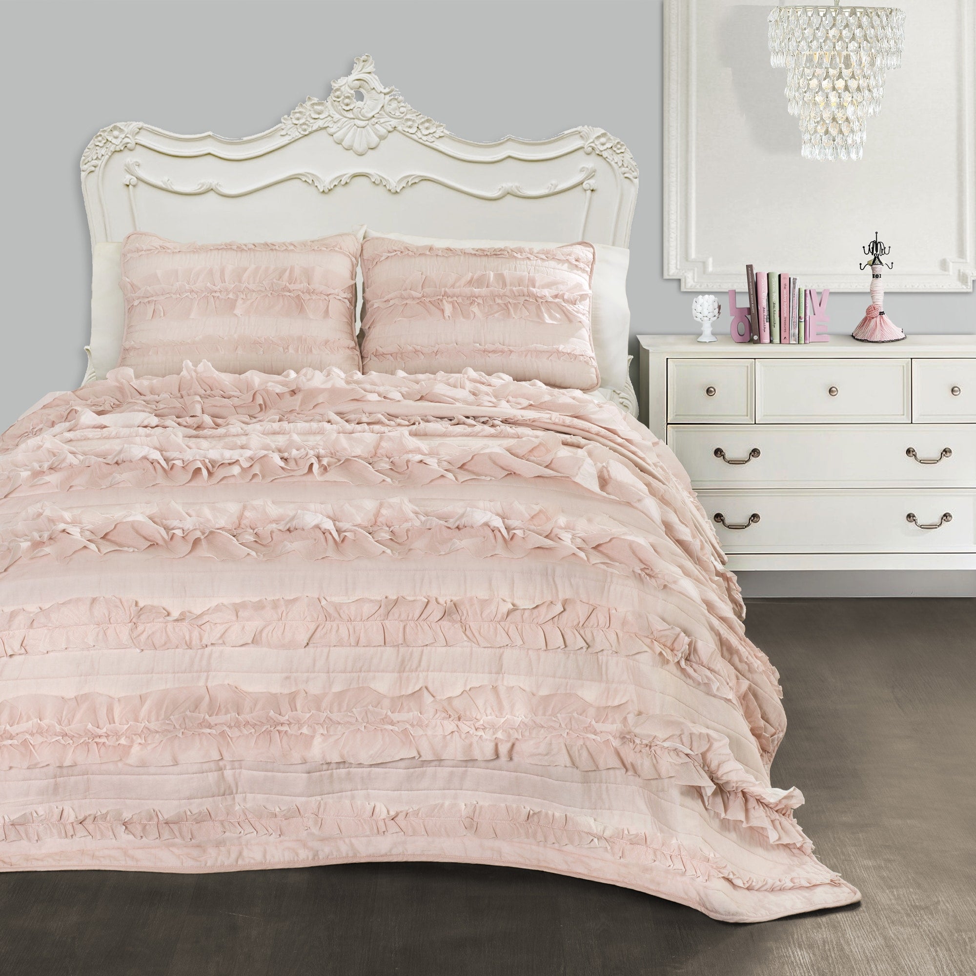 Gracewood Hollow Chitepo 3 Piece Quilt Set