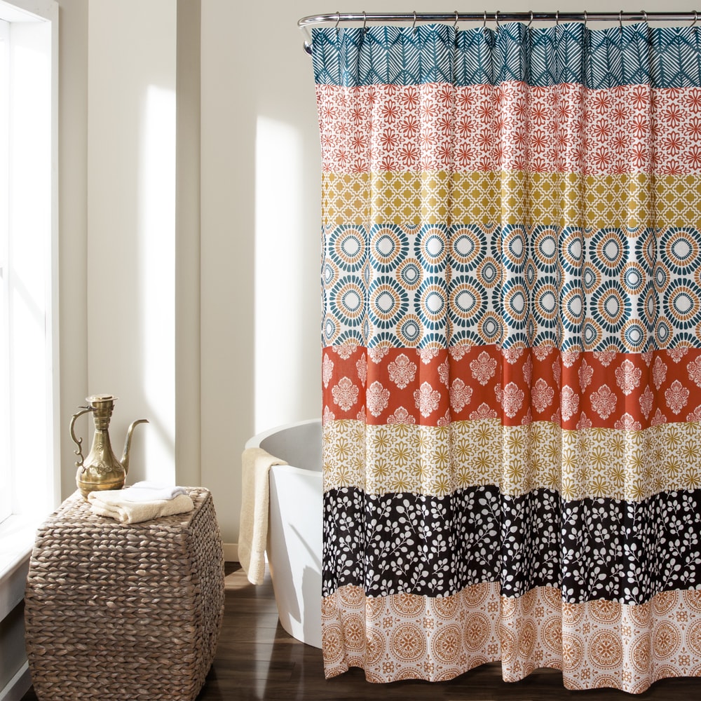 The Curated Nomad Lyon Bohemian Shower Curtain