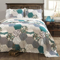 Lush Decor Briley 3 Piece Quilt Set