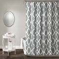 Lush Decor Connor Geo Shower Curtain