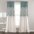 Lush Decor Estate Garden Room Darkening Window Curtain Panel Pair 52 X 84