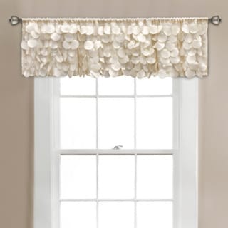 Lush Decor Gigi Ivory Valance 70X14