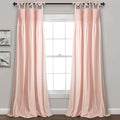 Lush Decor Lydia Ruffle Window Curtain Panel Pair