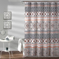 The Curated Nomad La Boheme Striped Shower Curtain