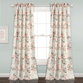 Lush Decor Pixie Fox Room Darkening Window Curtain Panel Set 52 W X 84 L