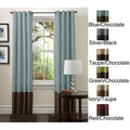 Porch Den Lapeyrous Faux Silk 84 Inch Curtain Panel Pair 52 W X 84 L