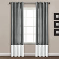 Lush Decor Prima Window Curtain Panel Pair 84 X 54