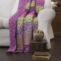 The Curated Nomad Presidio Blue Quilted Throw Blanket