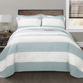 Lush Decor Stripe Quilt Set