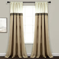 Lush Decor Terra Window Curtain Panel Pair
