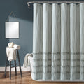 The Gray Barn Done Roamin Stripe Yarn Dyed Cotton Shower Curtain