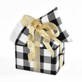 Lush Decor Woven Buffalo Check Box Throw Dec Pillow 3 Piece Gift Set