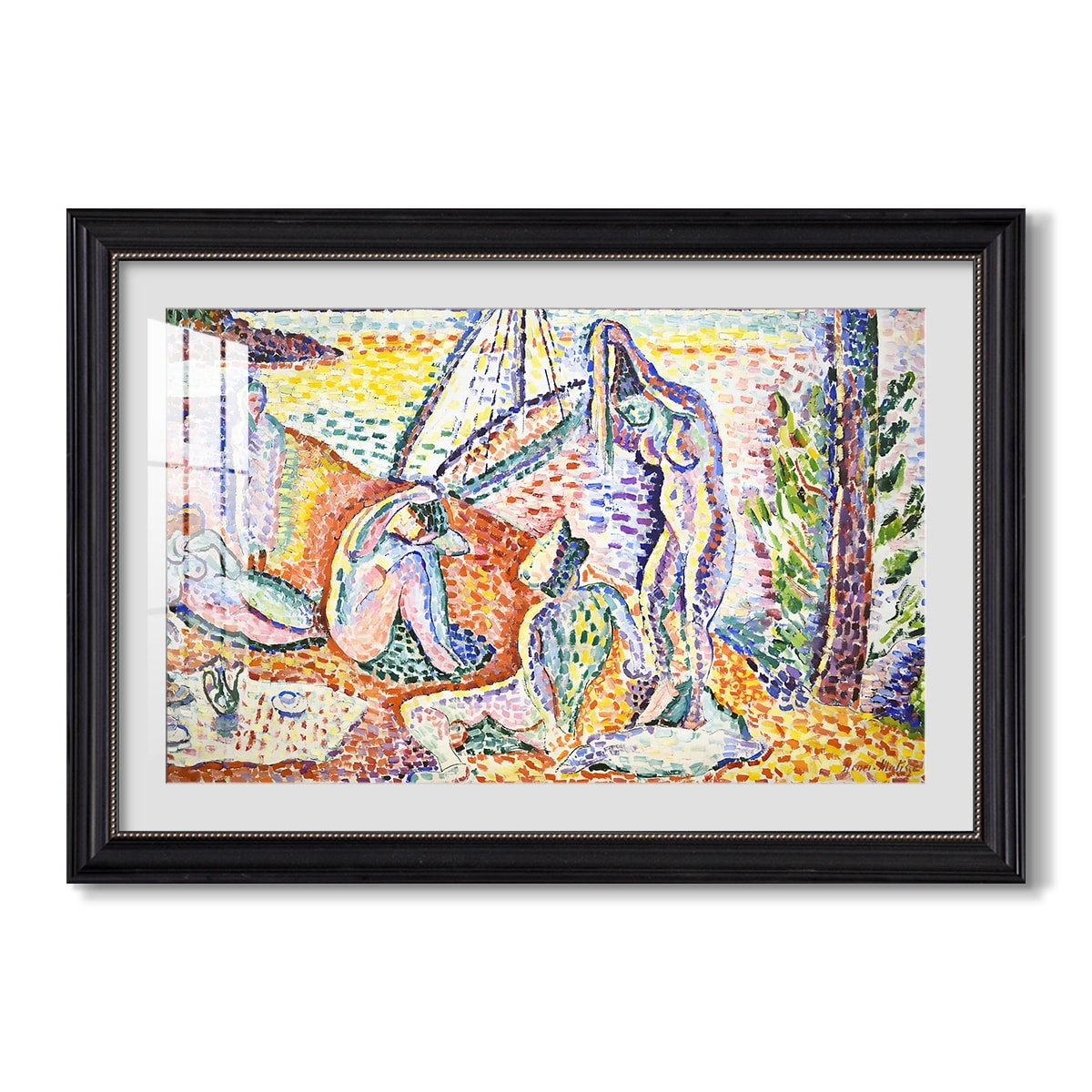 Luxe Calme Et Volupte 1904 Henri Matisse Custom Framed Print