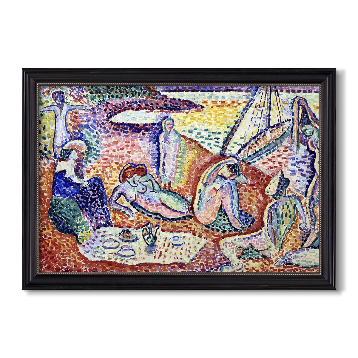 Luxe Calme Et Volupte C 1904 Henri Matisse Custom Framed Canvas