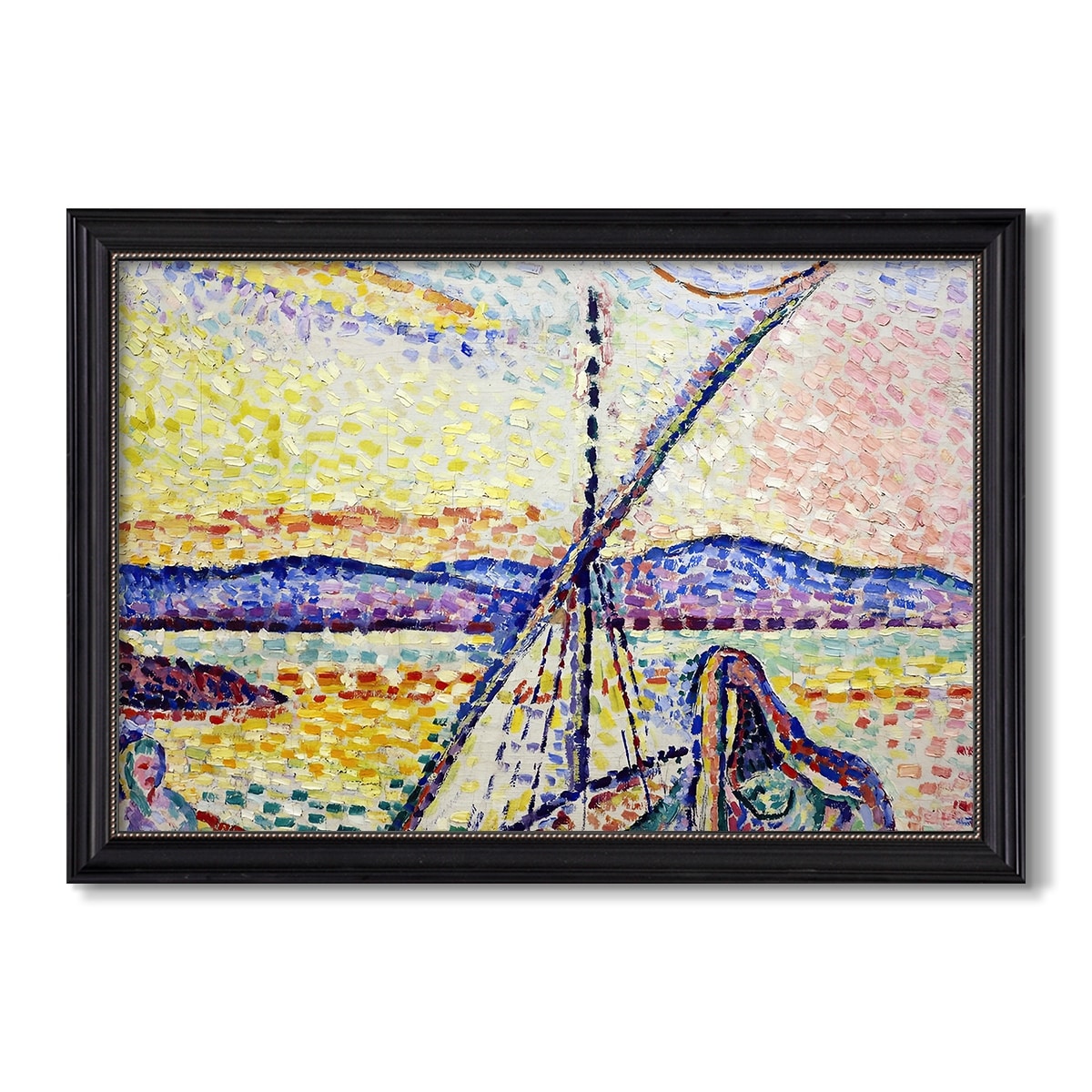 Luxe Calme Et Volupte C 1904 Henri Matisse Custom Framed Canvas