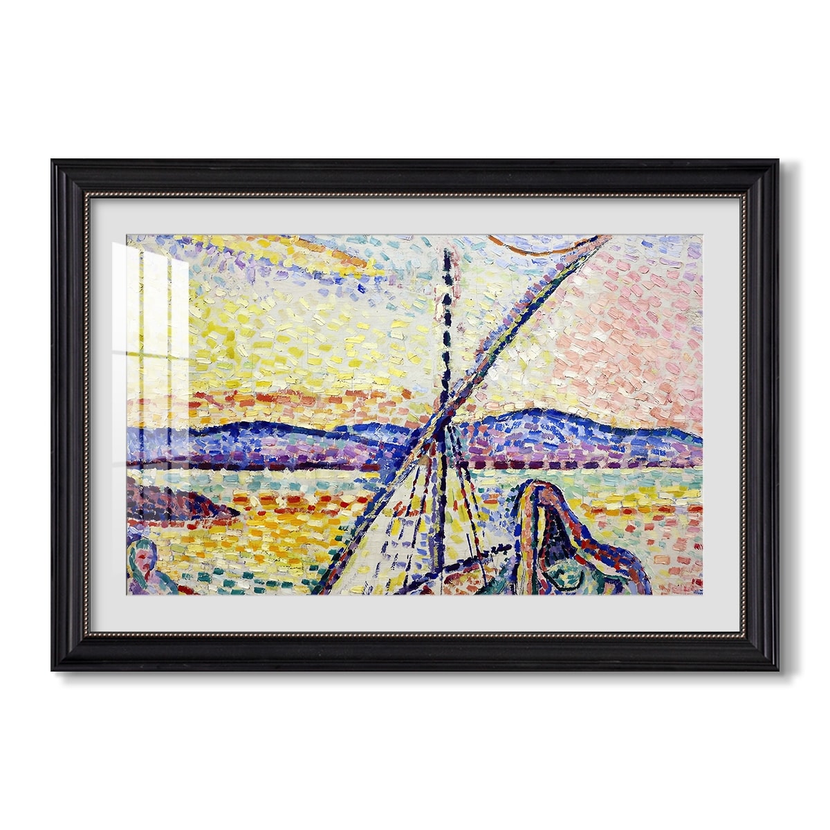 Luxe Calme Et Volupte C 1904 Henri Matisse Custom Framed Print
