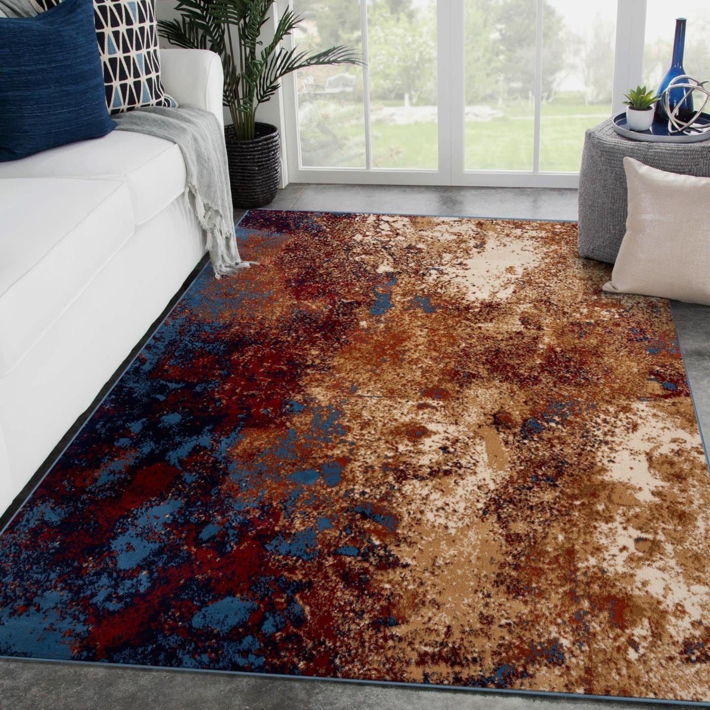 Luxe Weavers Howell Collection Abstract Area Rug