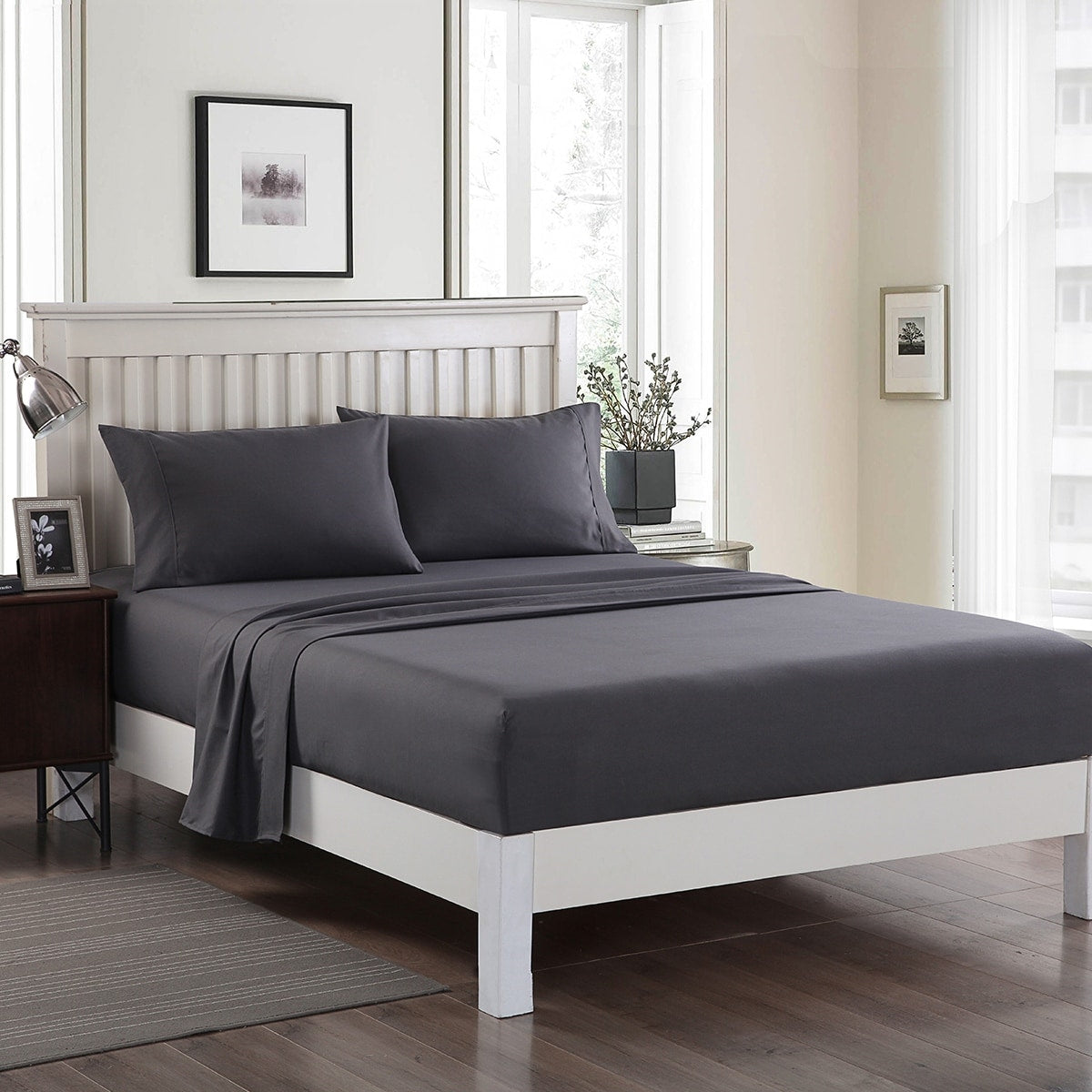 Luxury 4 Piece Deep Pocket Bed Sheet Set