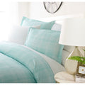 Luxury Crosshatch 3 Piece Duvet Cover Set By Sharon Osbourne Home