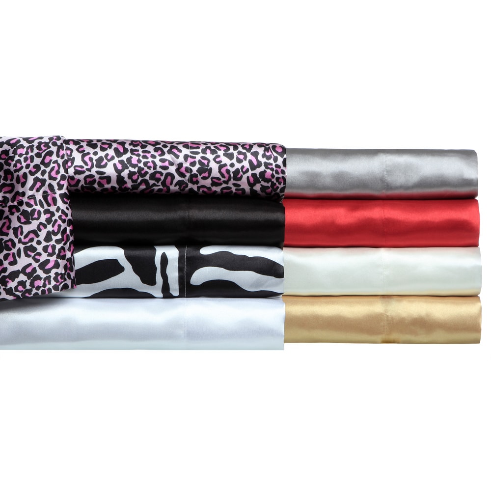Luxury Satin Solid Sheet Set