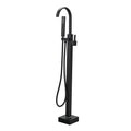 Luxury Solid Brass Freestanding Bathtub Faucet With Hand Shower