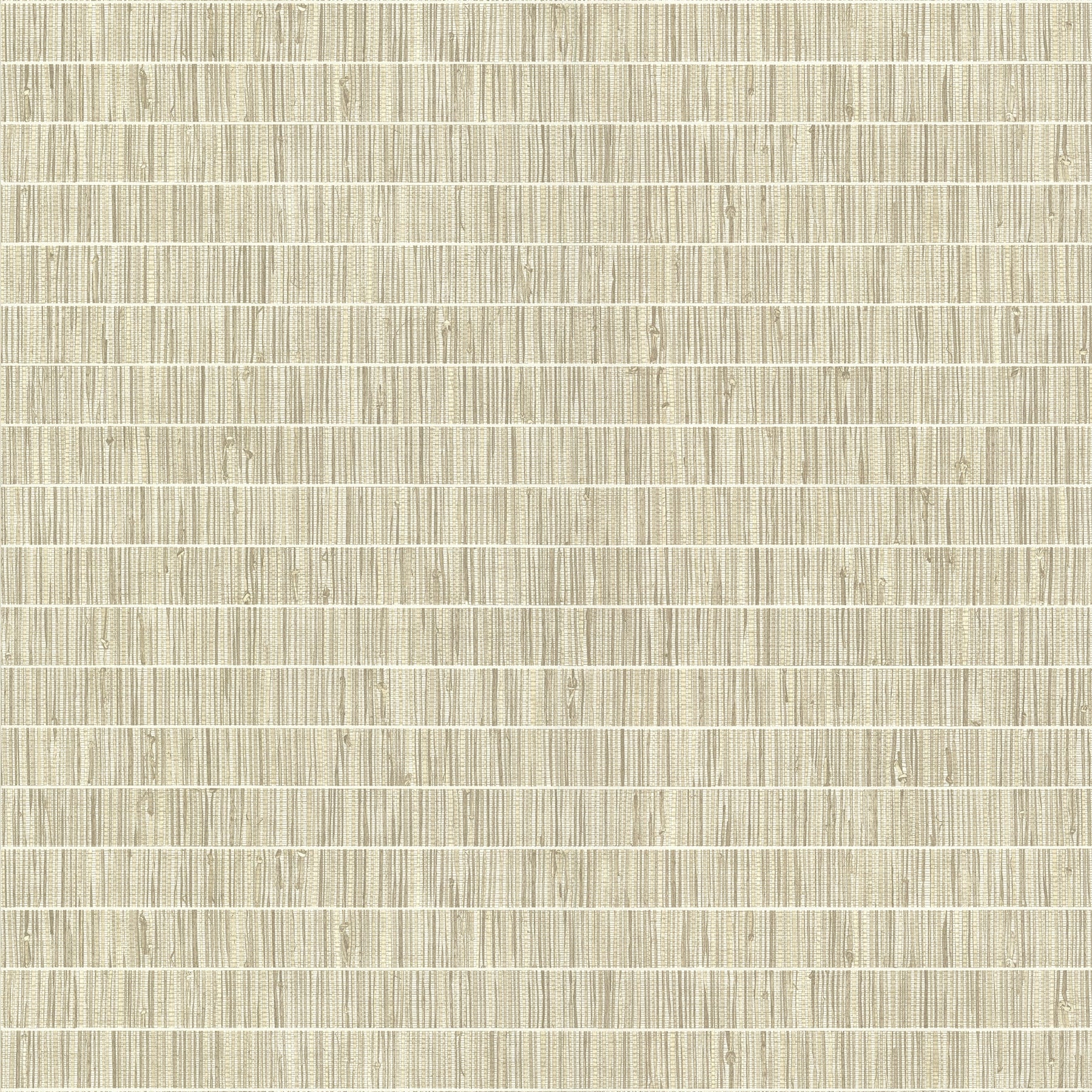 Seabrook Designs Blue Grass Band Embossed Vinyl Unpasted Wallpaper