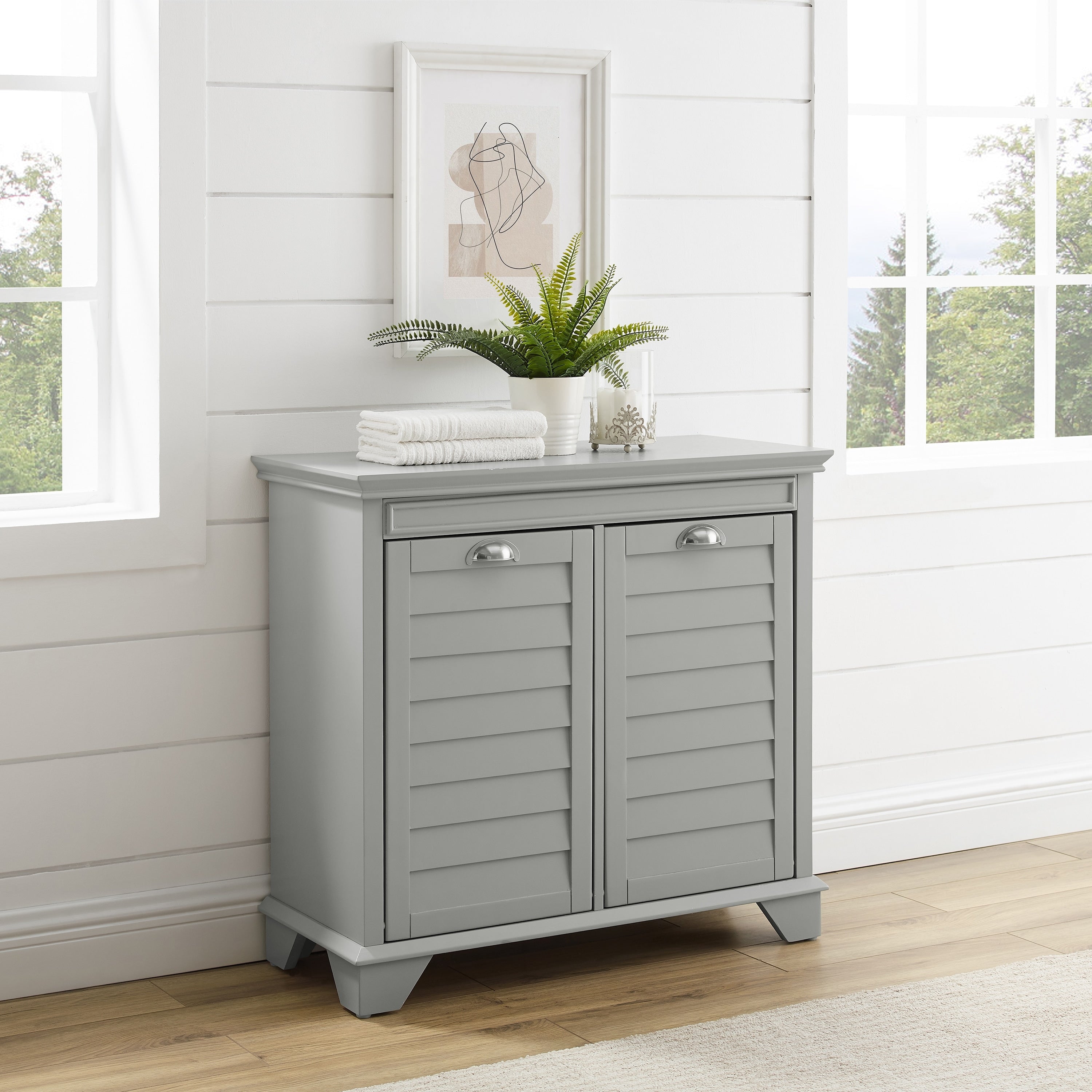 Lydia Linen Hamper 31.13 W X 14.13 D X 29 H