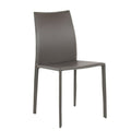 Lynda Leather Upholstered Chair