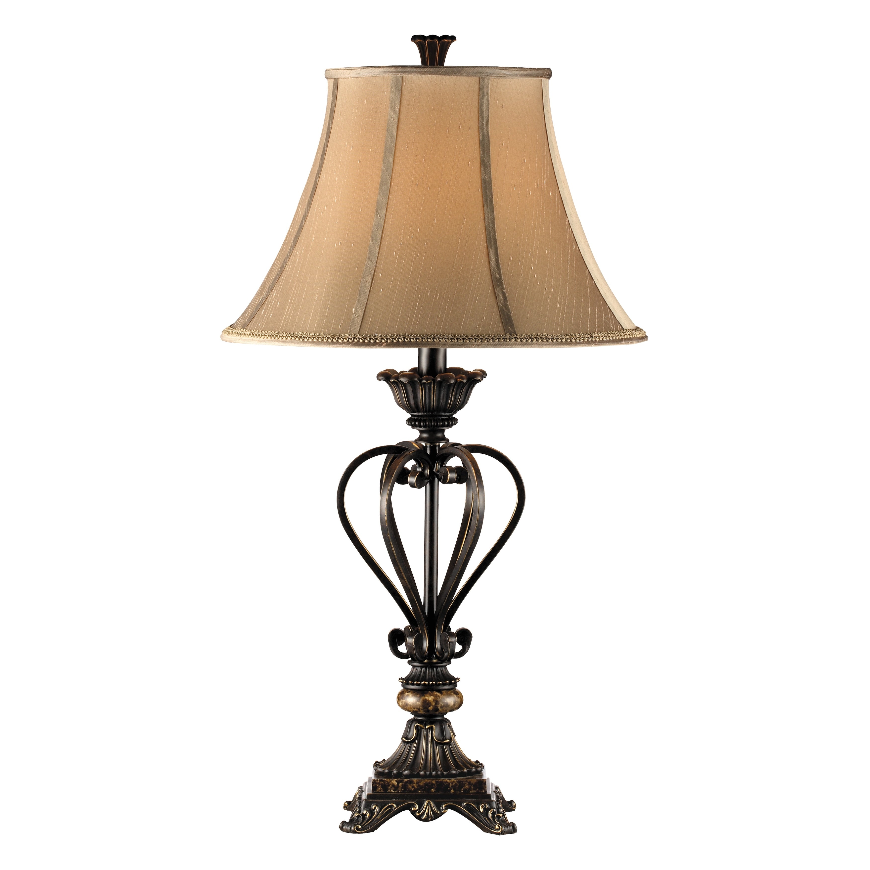 Lyon 34 High 1 Light Table Lamp Bronze