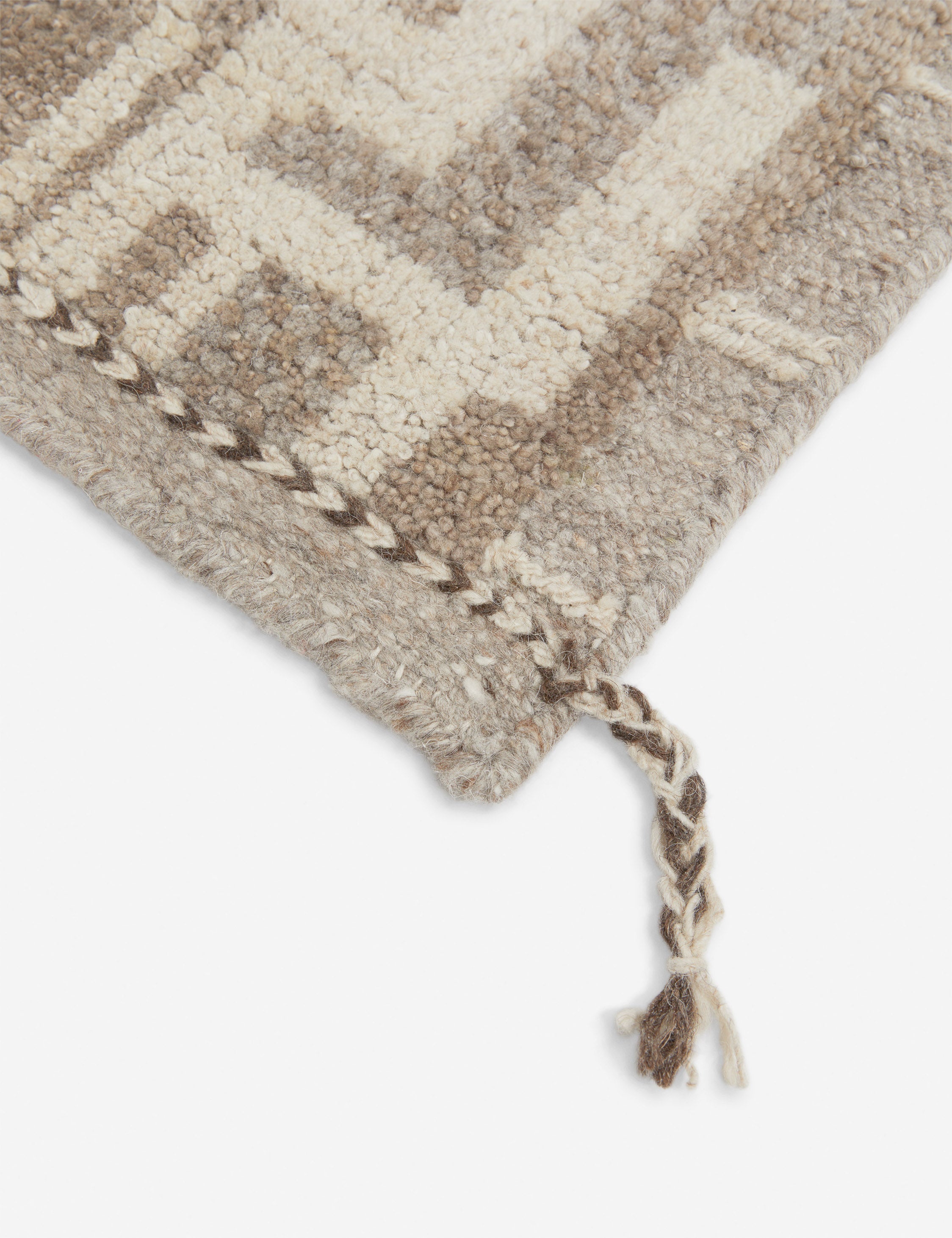 Lyons Moroccan-Style Hand-Knotted Wool Rug Swatch