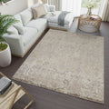 Stellios Collection Beige Vintage Design Area Rug