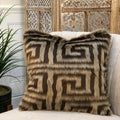 Messina Fauxfur Pillow 20X20 Feather Down Fill