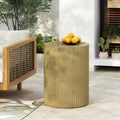 Mgo Cylindrical Side Table