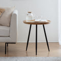 Chervey Natural Mango Wood Living Room Side Table