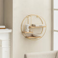 Marly Round Floating Wall Shelf